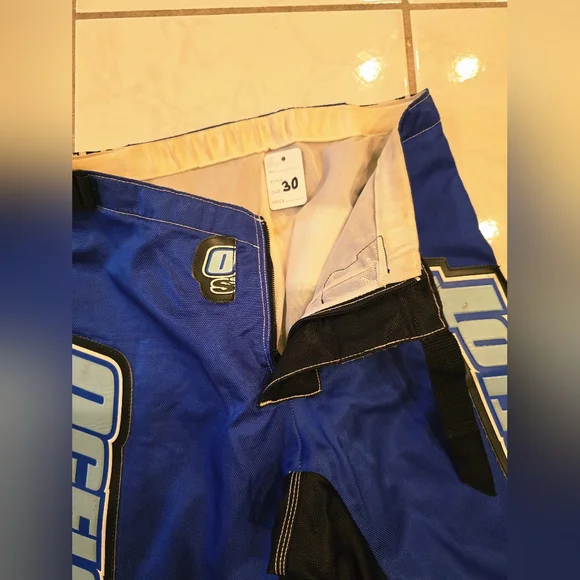 Ocelot Blue and Black Mens 30" Racing Pants - Picture 6 of 8